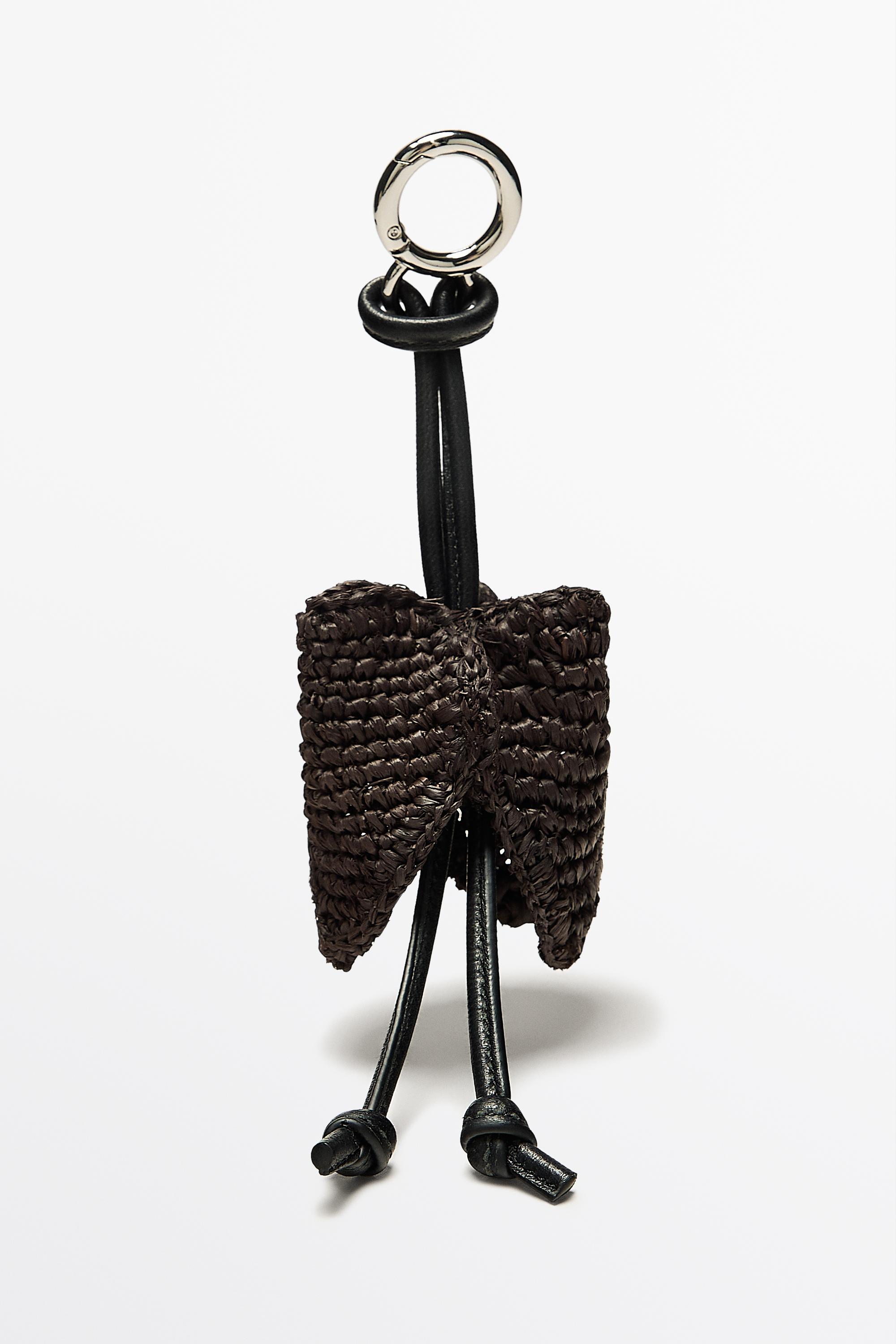 Charm tulipe en raphia